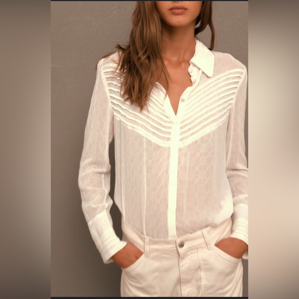 Elegant White Women's Top